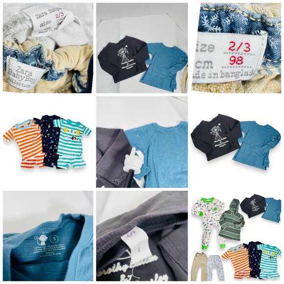 Toddler Boys Hanna Andersson + Zara + Tea Collection Bundle Lot 2T / 3T - Picture 2 of 16